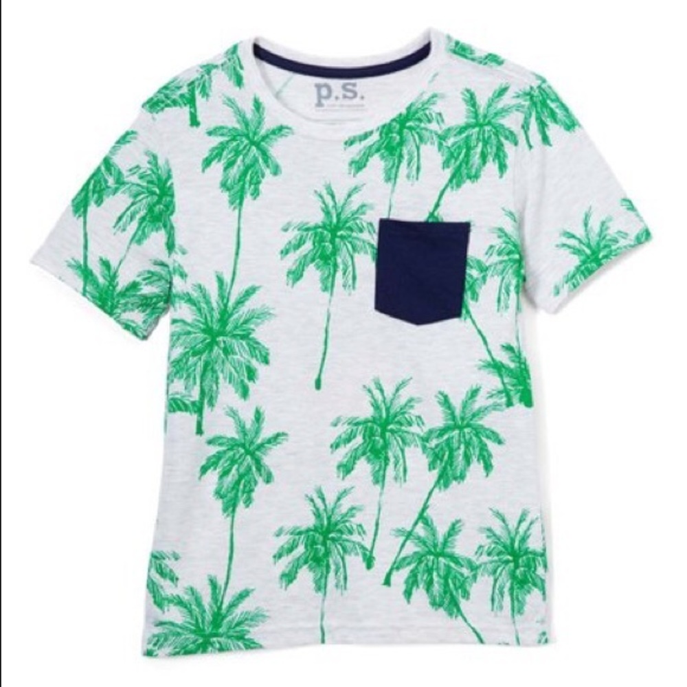 NWT Boys P.S From Aeropostale Palm Tree Top, 12